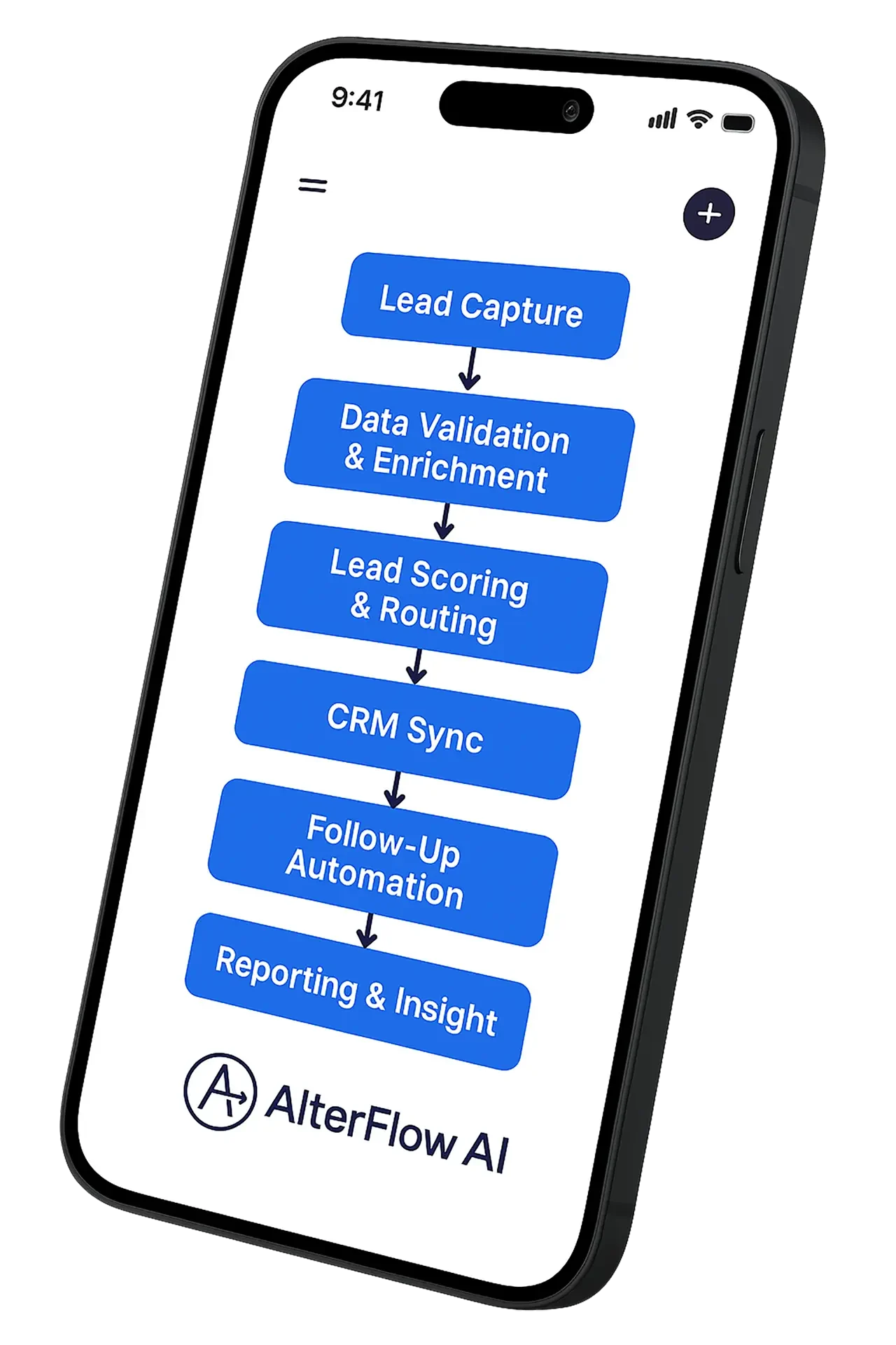 AlterFlow AI Hero Section
